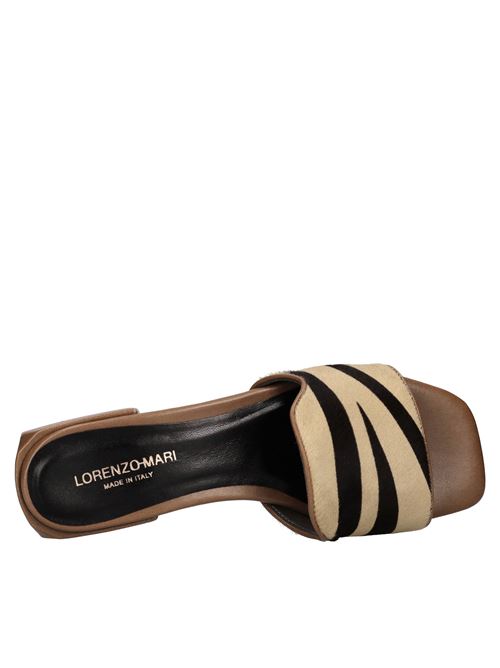 Mules in cavallino LORENZO MARI | SAMU MAG 20 CAVALLINO ZEBRATO/VITBEIGE-VUOIO